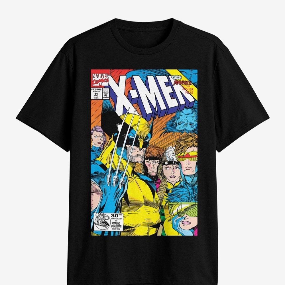 Marvel Black Short Sleeve Tee